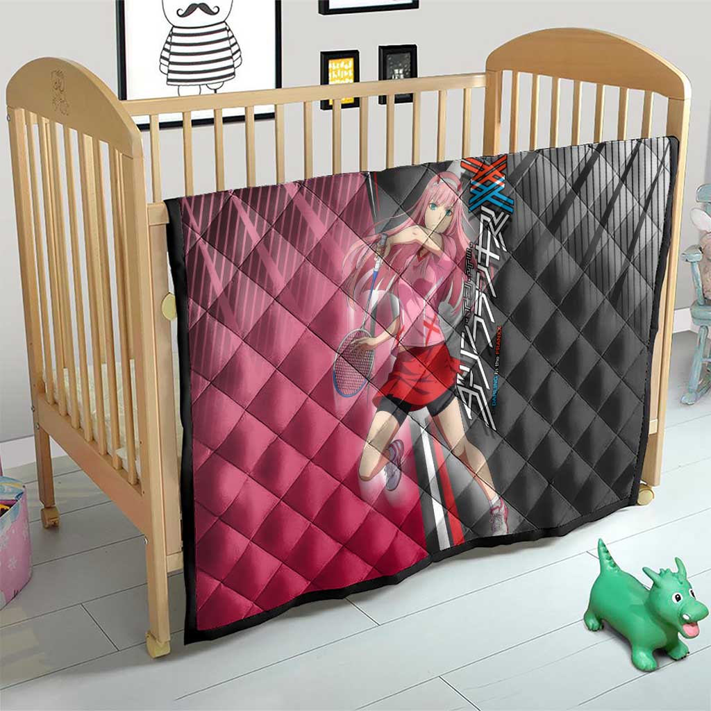 Zero Two Quilt Sci-Fi Anime Sports Crossover Style