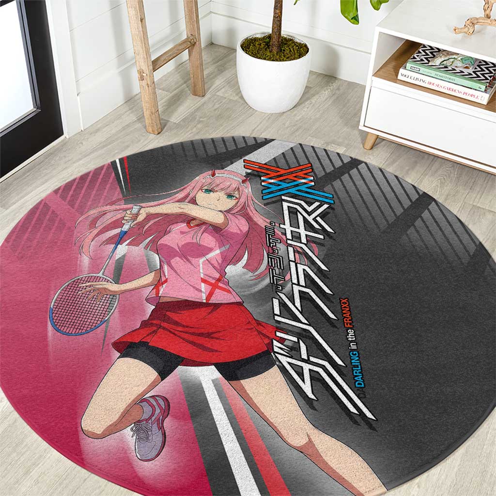 Zero Two Round Carpet Sci-Fi Anime Sports Crossover Style