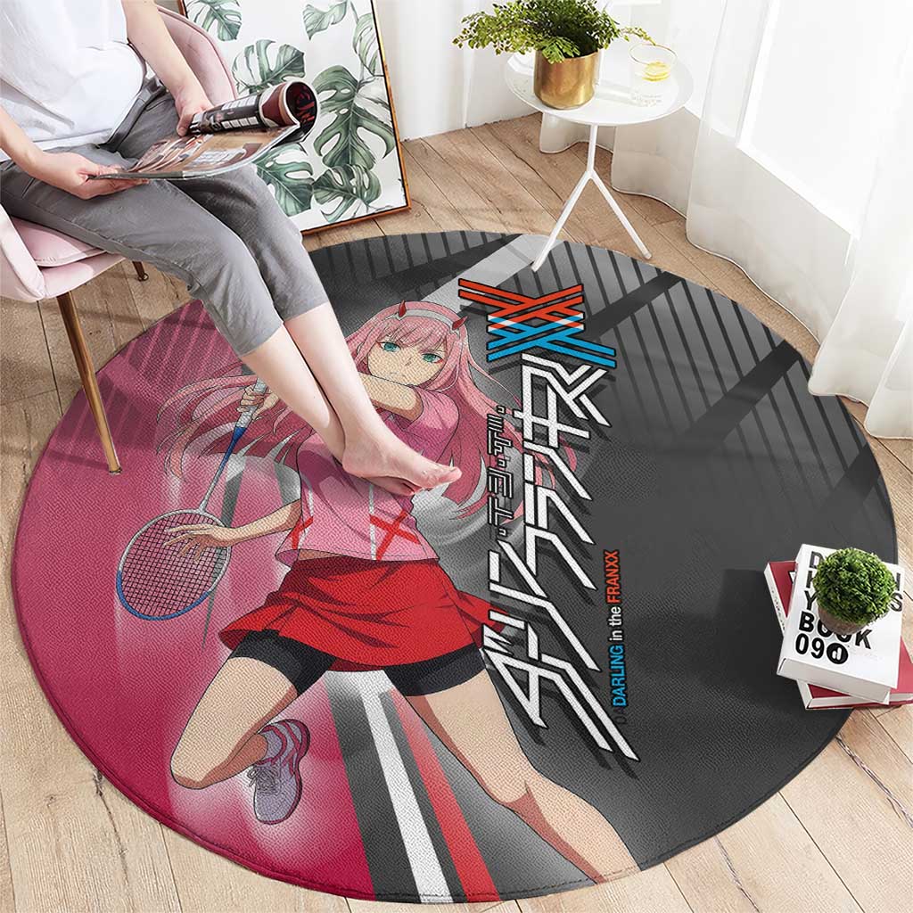 Zero Two Round Carpet Sci-Fi Anime Sports Crossover Style