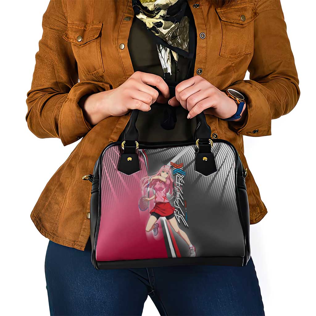 Zero Two Shoulder Handbag Sci-Fi Anime Sports Crossover Style
