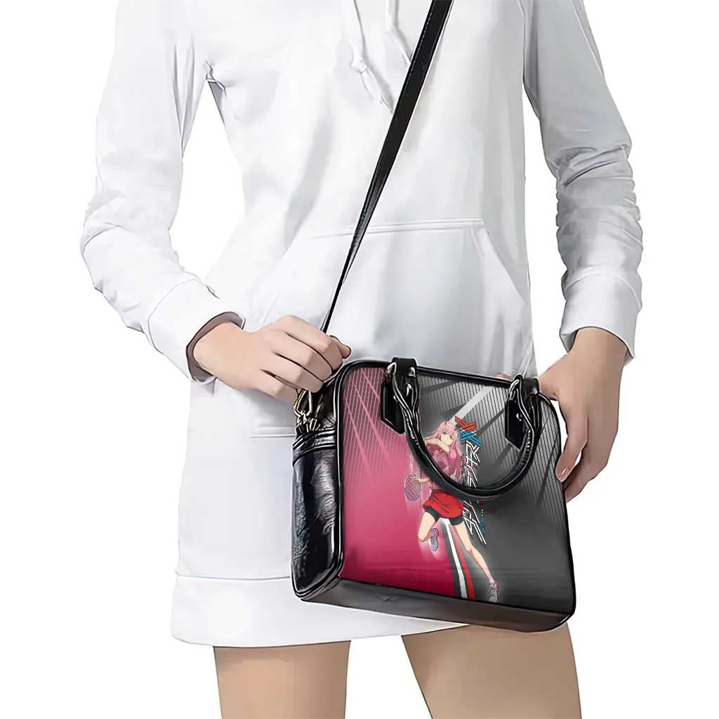 Zero Two Shoulder Handbag Sci-Fi Anime Sports Crossover Style