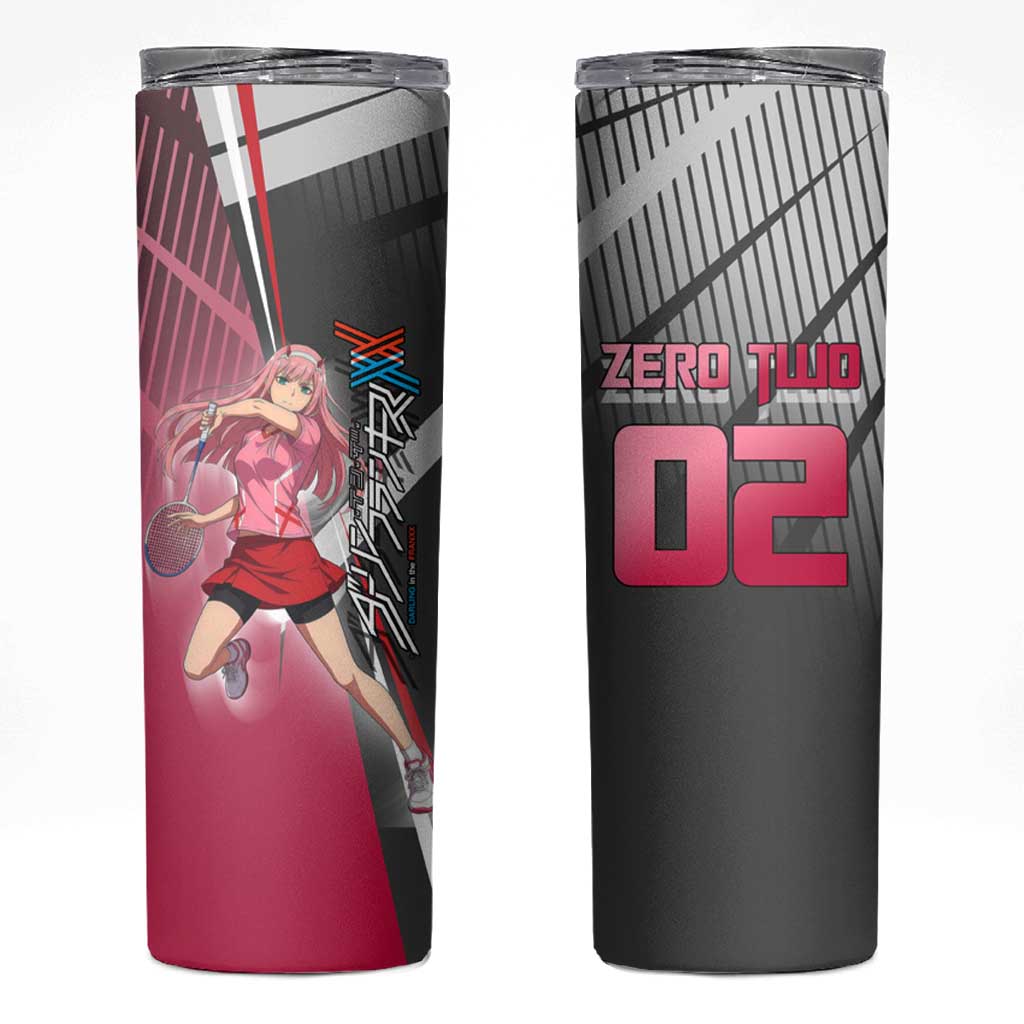 Zero Two Skinny Tumbler Sci-Fi Anime Sports Crossover Style