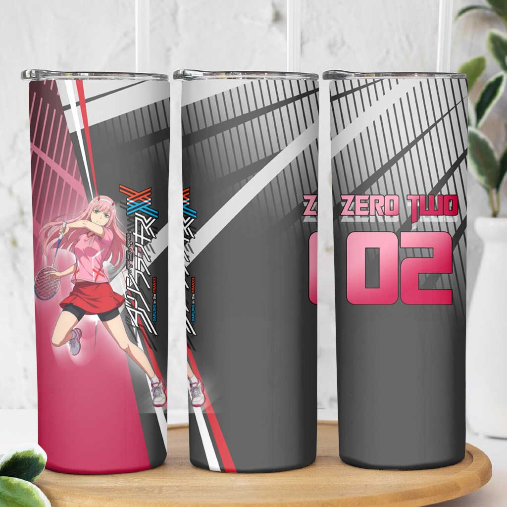 Zero Two Skinny Tumbler Sci-Fi Anime Sports Crossover Style