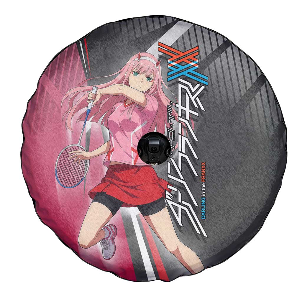 Zero Two Spare Tire Cover Sci-Fi Anime Sports Crossover Style