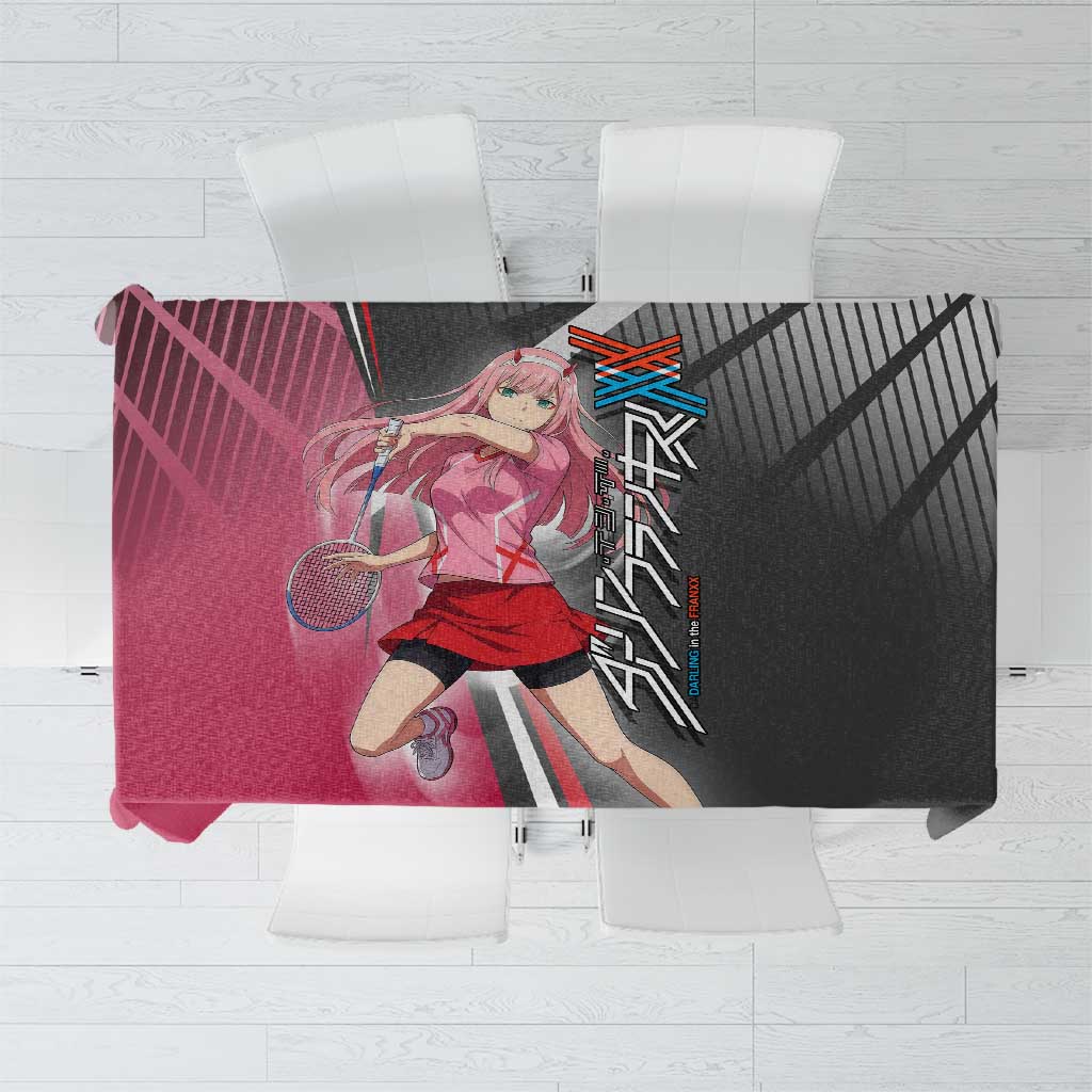 Zero Two Tablecloth Sci-Fi Anime Sports Crossover Style