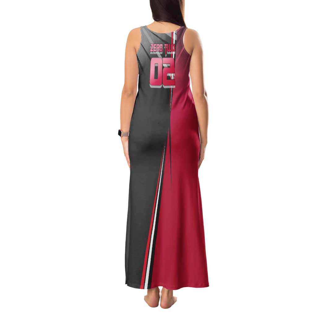 Zero Two Tank Maxi Dress Sci-Fi Anime Sports Crossover Style
