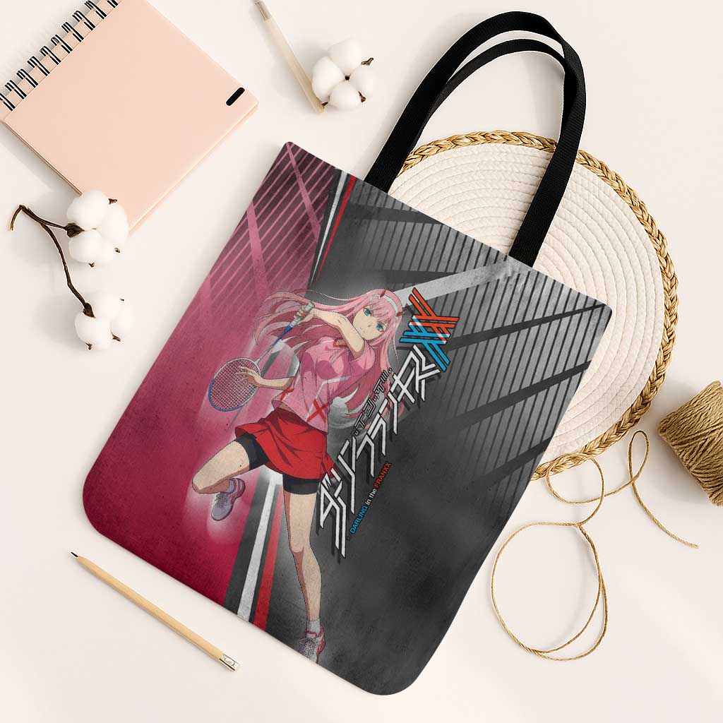 Zero Two Tote Bag Sci-Fi Anime Sports Crossover Style
