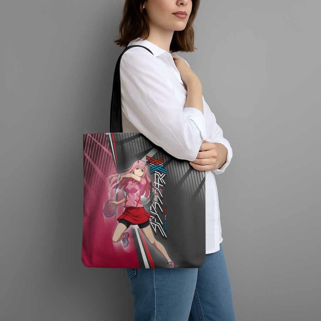 Zero Two Tote Bag Sci-Fi Anime Sports Crossover Style