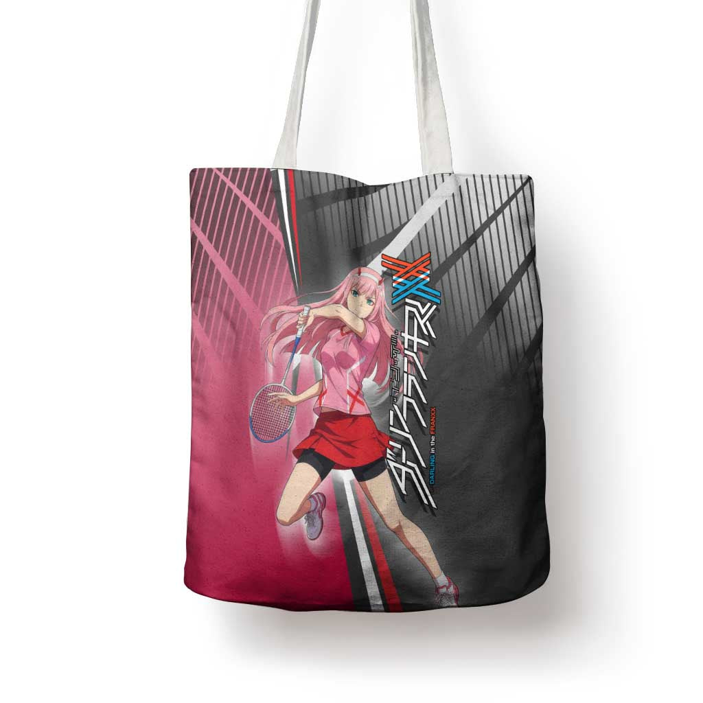 Zero Two Tote Bag Sci-Fi Anime Sports Crossover Style
