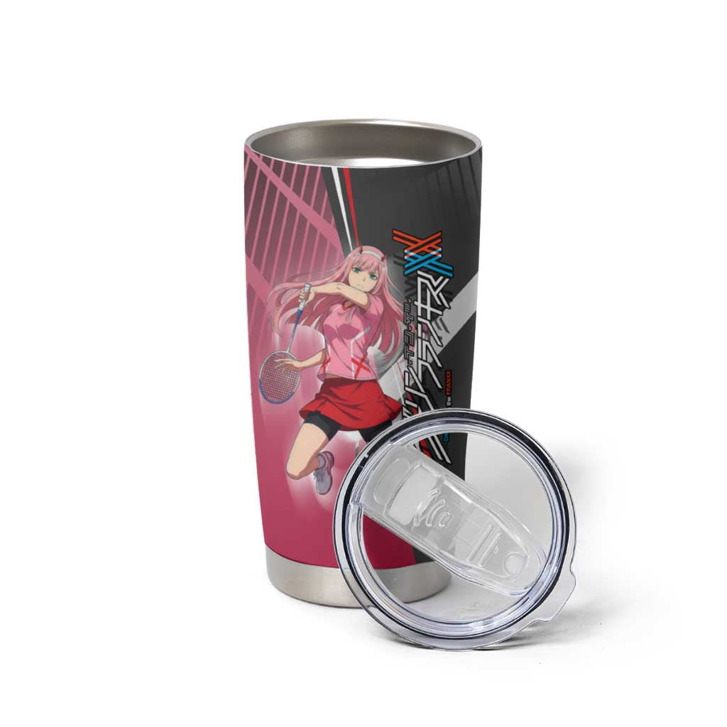 Zero Two Tumbler Cup Sci-Fi Anime Sports Crossover Style