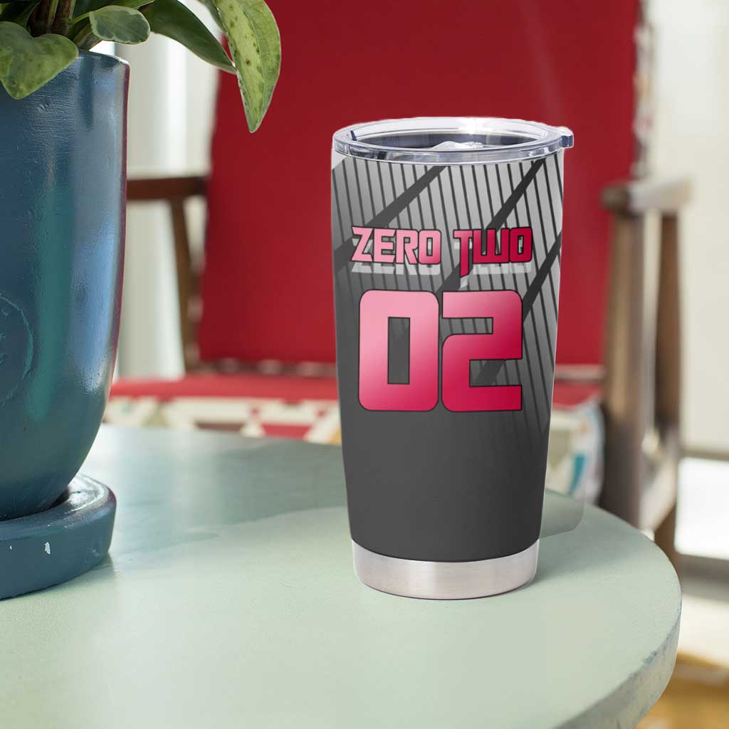 Zero Two Tumbler Cup Sci-Fi Anime Sports Crossover Style