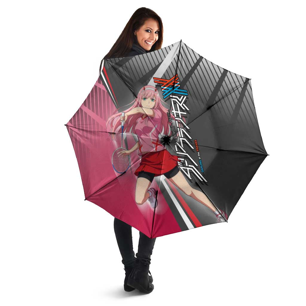 Zero Two Umbrella Sci-Fi Anime Sports Crossover Style