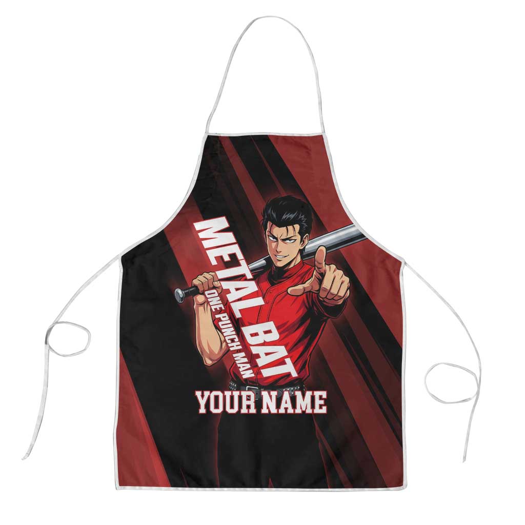 Personalized Metal Bat Apron One Punch Man Baseball Crossover Design