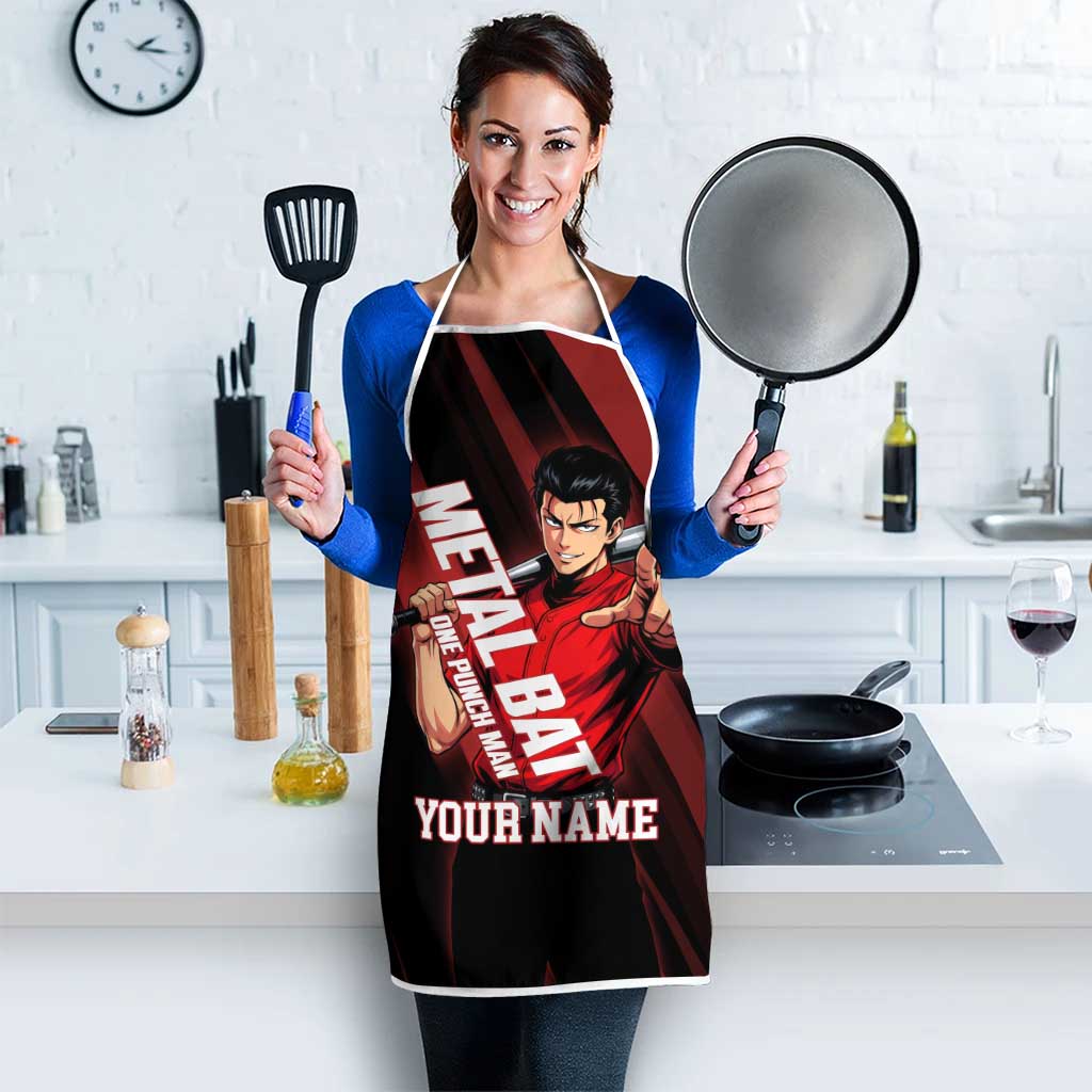 Personalized Metal Bat Apron One Punch Man Baseball Crossover Design