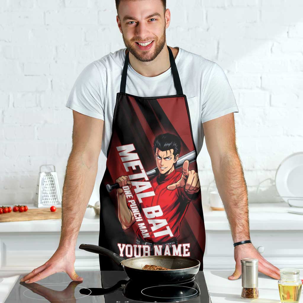 Personalized Metal Bat Apron One Punch Man Baseball Crossover Design