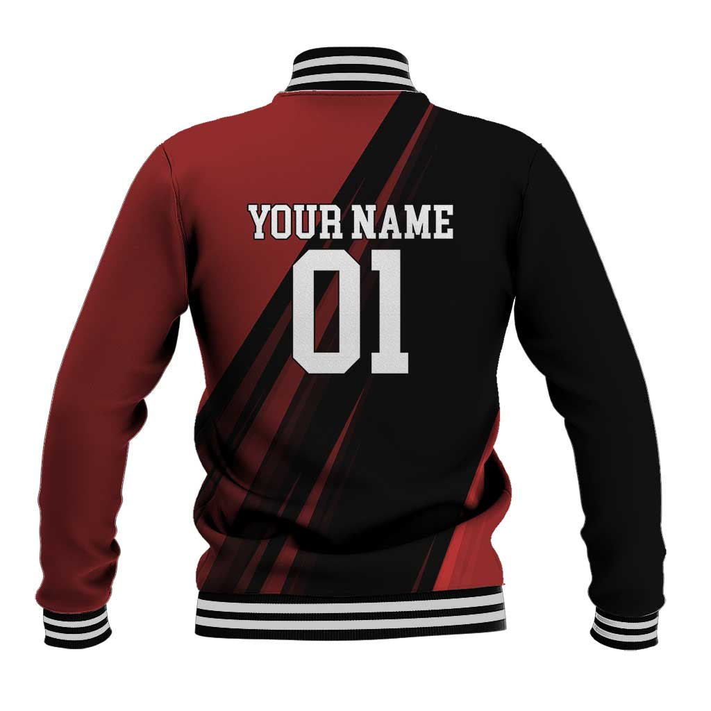 Personalized Metal Bat Baseball Jacket One Punch Man Baseball Crossover Design