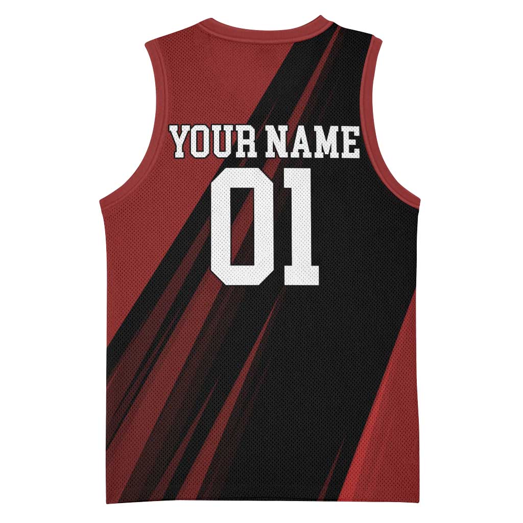 Personalized Metal Bat Basketball Jersey One Punch Man Baseball Crossover Design