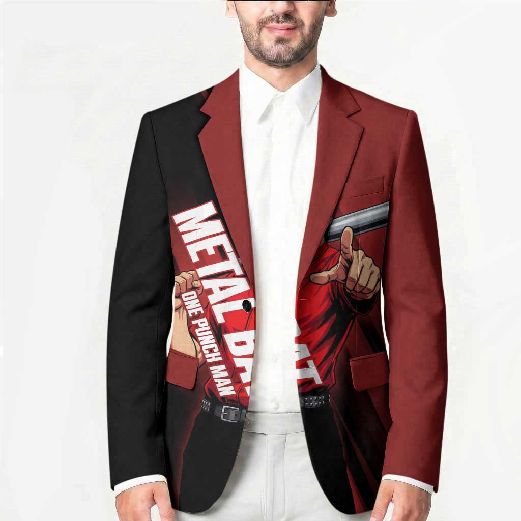 Personalized Metal Bat Blazer One Punch Man Baseball Crossover Design