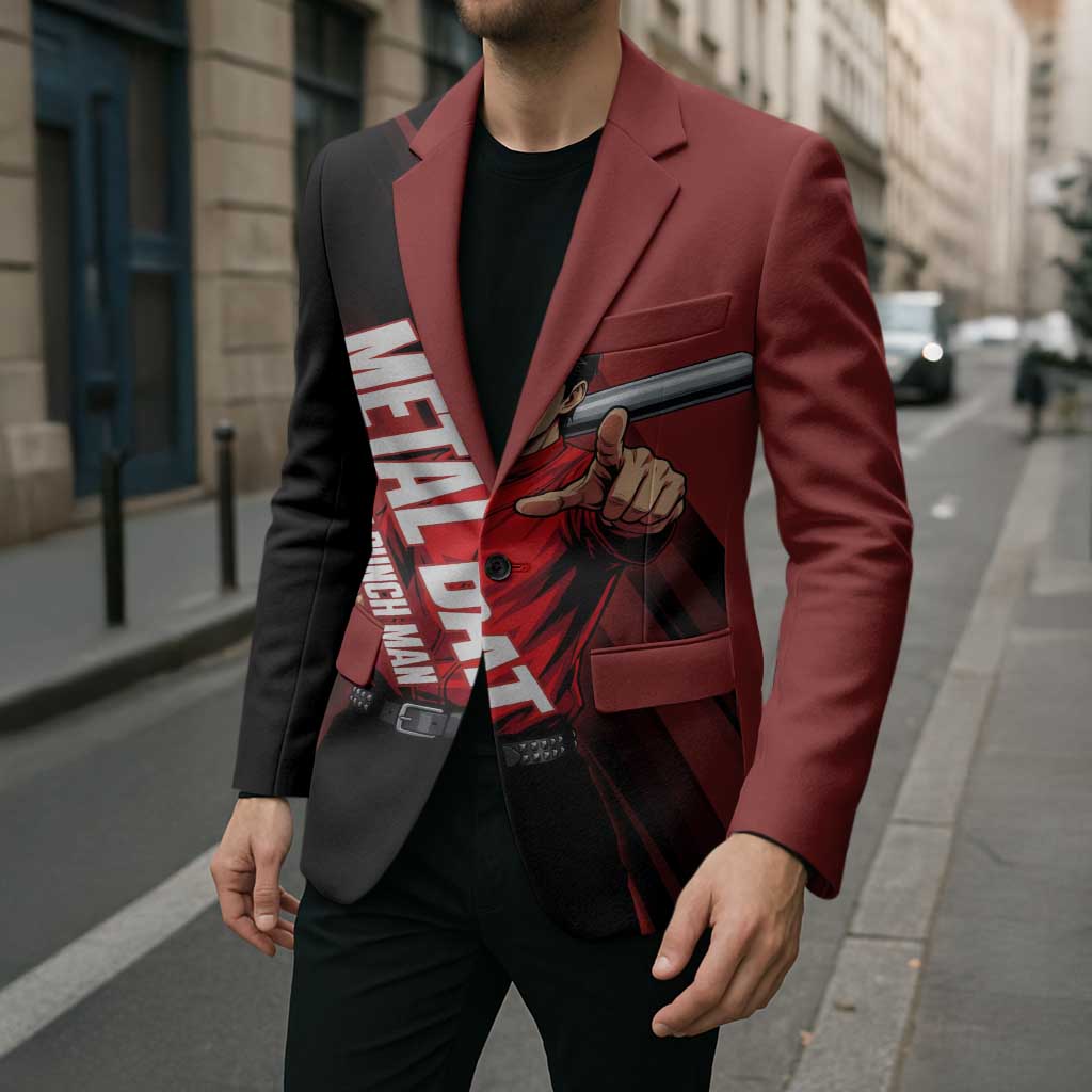 Personalized Metal Bat Blazer One Punch Man Baseball Crossover Design