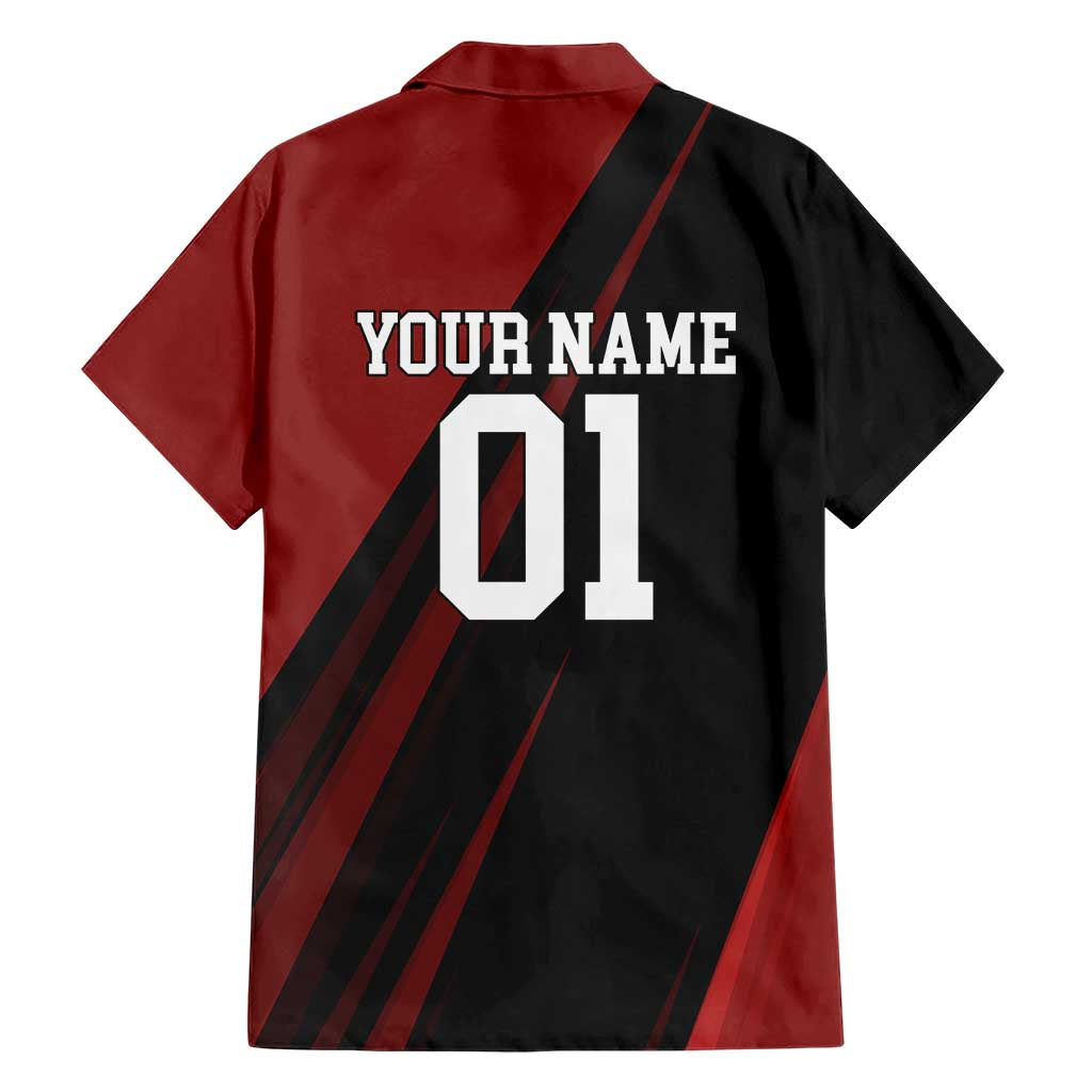 Personalized Metal Bat Hawaiian Shirt One Punch Man Baseball Crossover Design