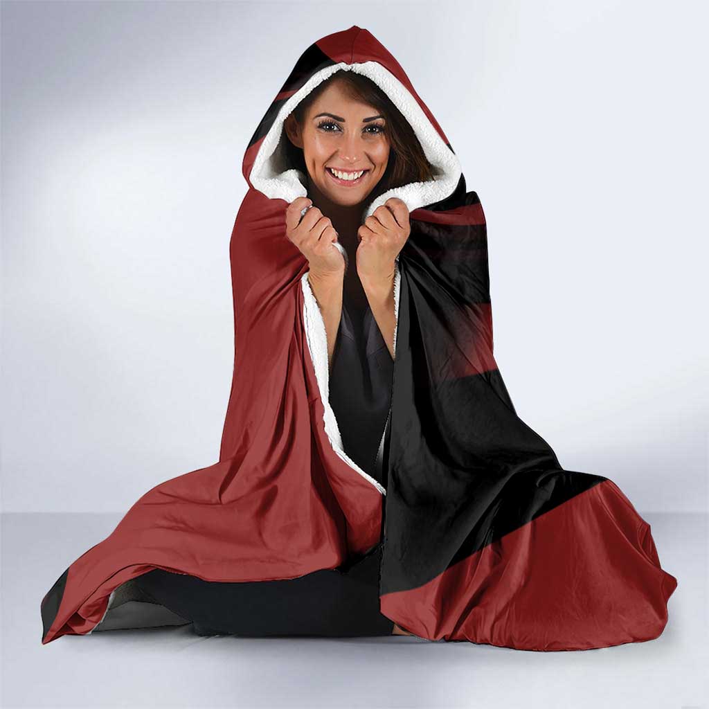 Personalized Metal Bat Hooded Blanket One Punch Man Baseball Crossover Design