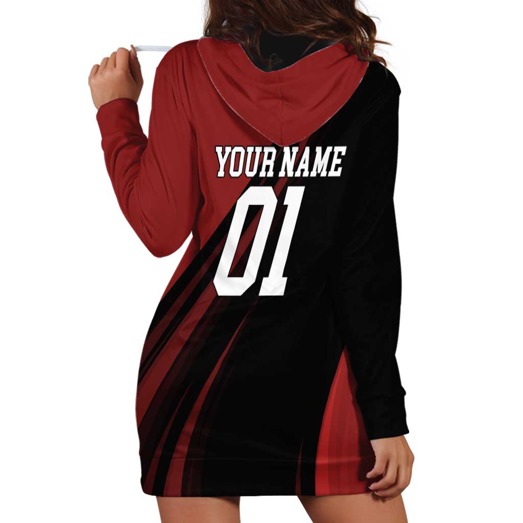 Personalized Metal Bat Hoodie Dress One Punch Man Baseball Crossover Design