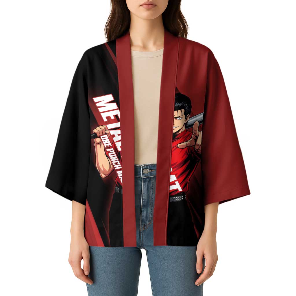 Personalized Metal Bat Kimono One Punch Man Baseball Crossover Design