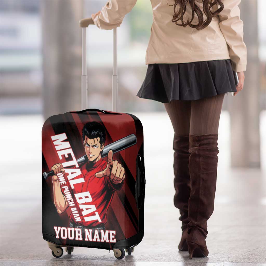Personalized Metal Bat Luggage Cover One Punch Man Baseball Crossover Design