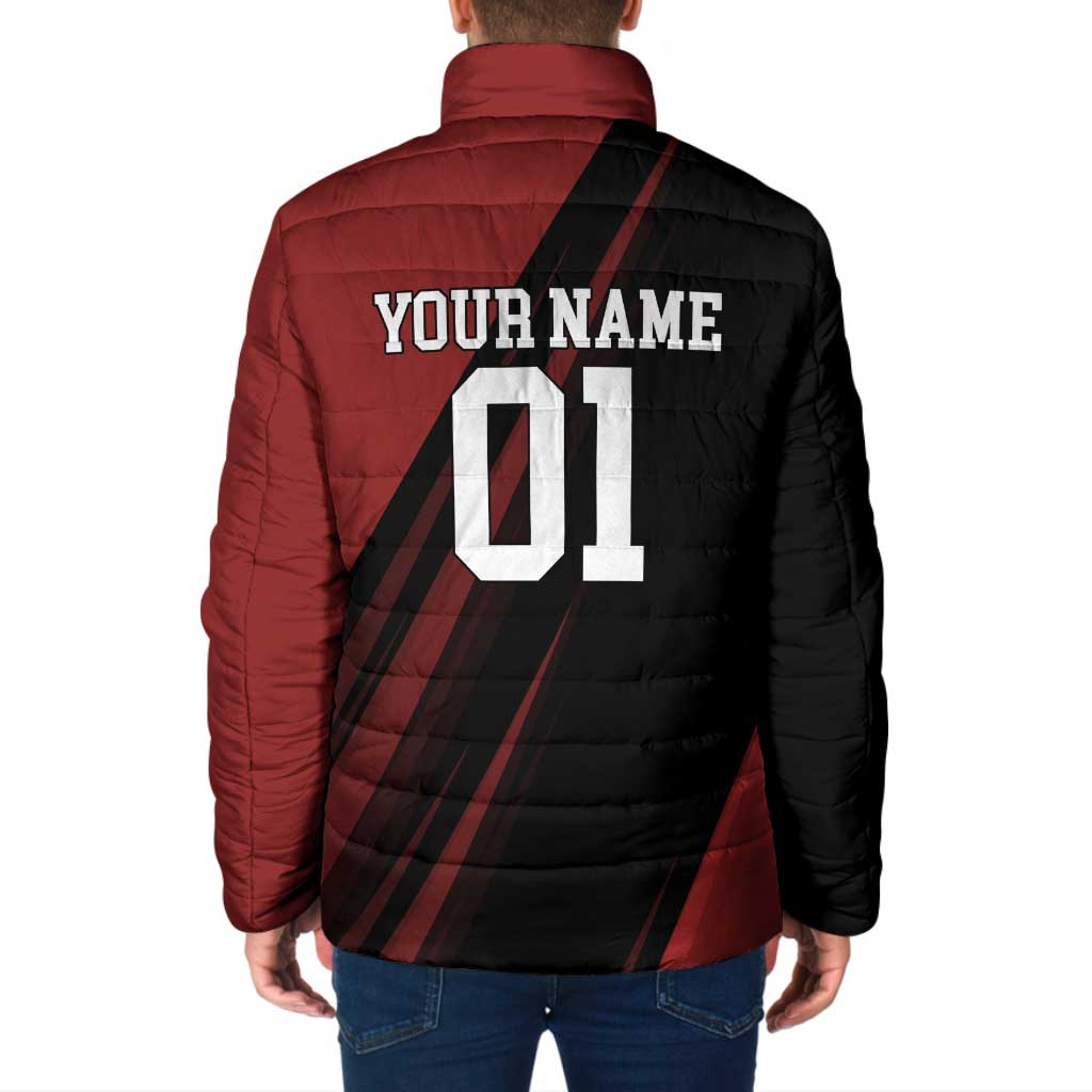 Personalized Metal Bat Padded Jacket One Punch Man Baseball Crossover Design