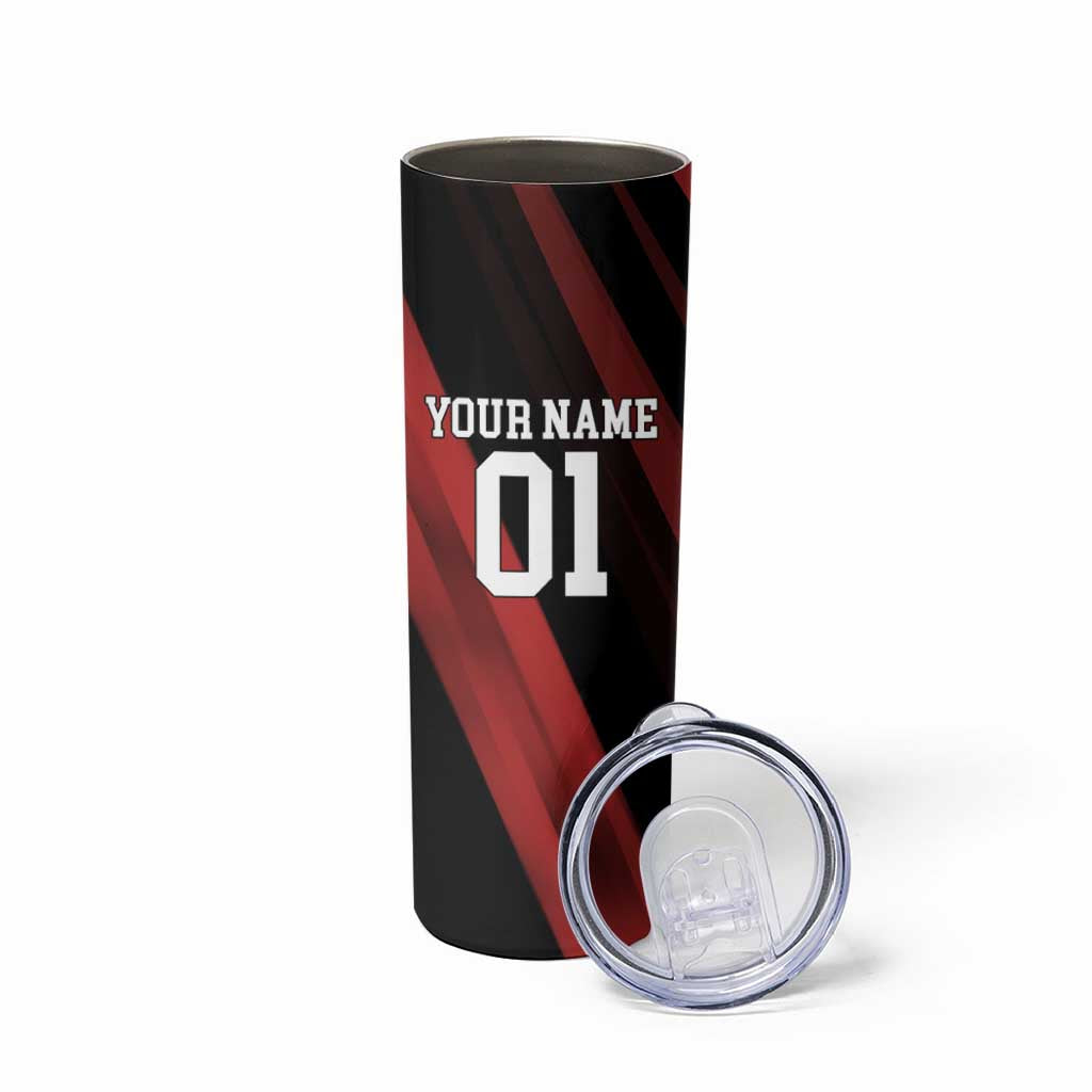 Personalized Metal Bat Skinny Tumbler One Punch Man Baseball Crossover Design