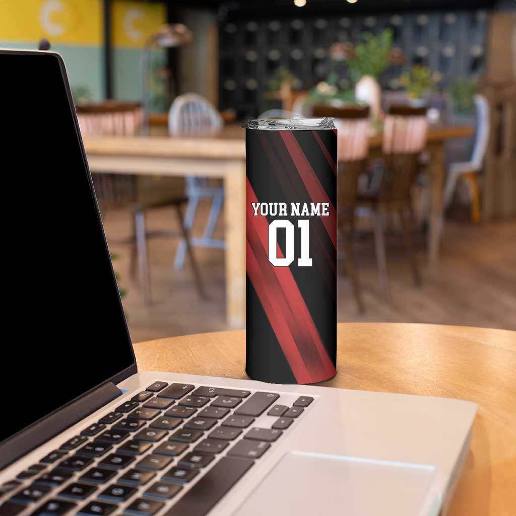 Personalized Metal Bat Skinny Tumbler One Punch Man Baseball Crossover Design