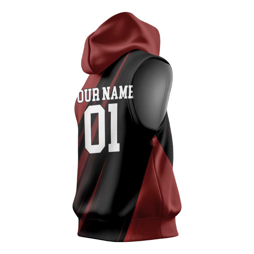 Personalized Metal Bat Sleeveless Hoodie One Punch Man Baseball Crossover Design