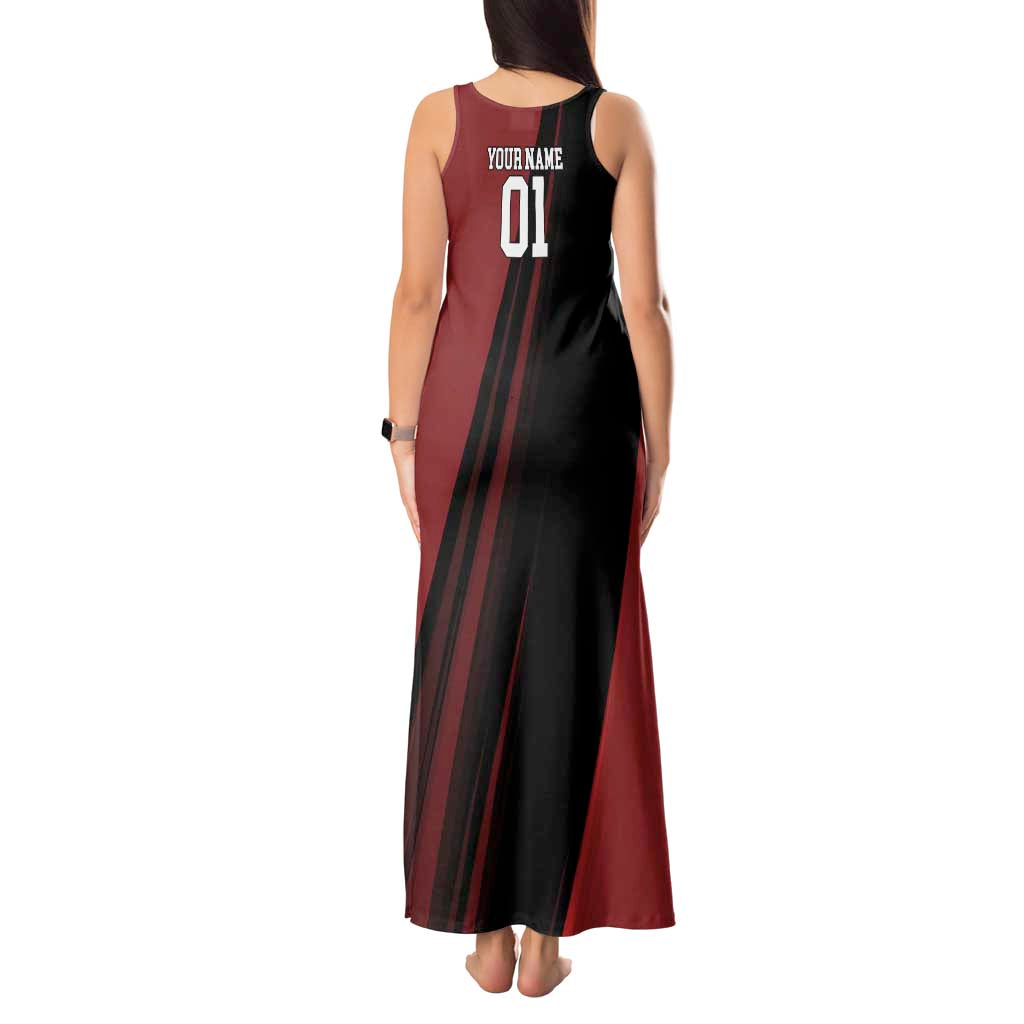 Personalized Metal Bat Tank Maxi Dress One Punch Man Baseball Crossover Design
