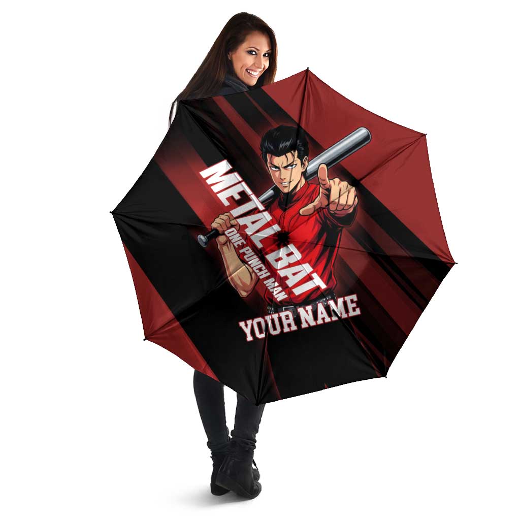Personalized Metal Bat Umbrella One Punch Man Baseball Crossover Design