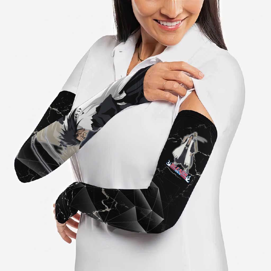 Zaraki Kenpachi Bleach Arm Sleeves Dark Marble Anime Shatter Style