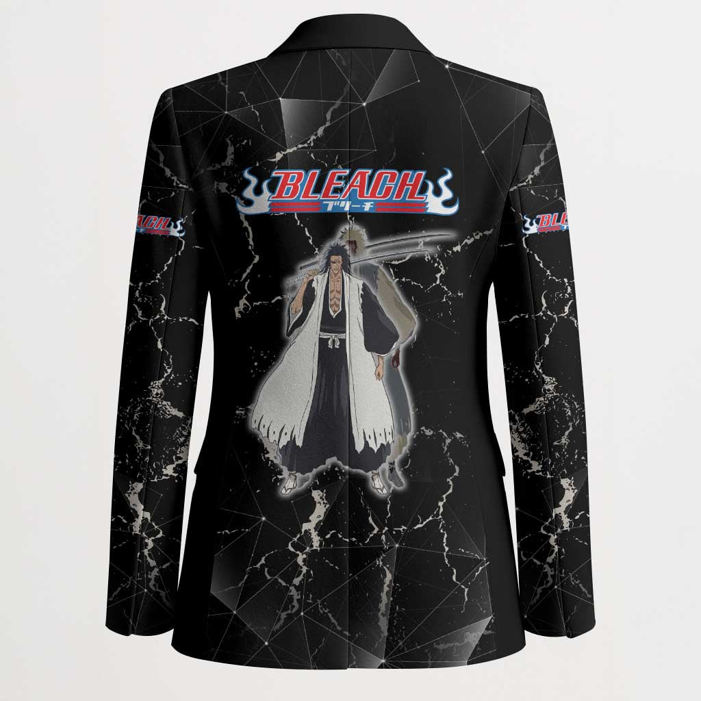 Zaraki Kenpachi Bleach Blazer Dark Marble Anime Shatter Style