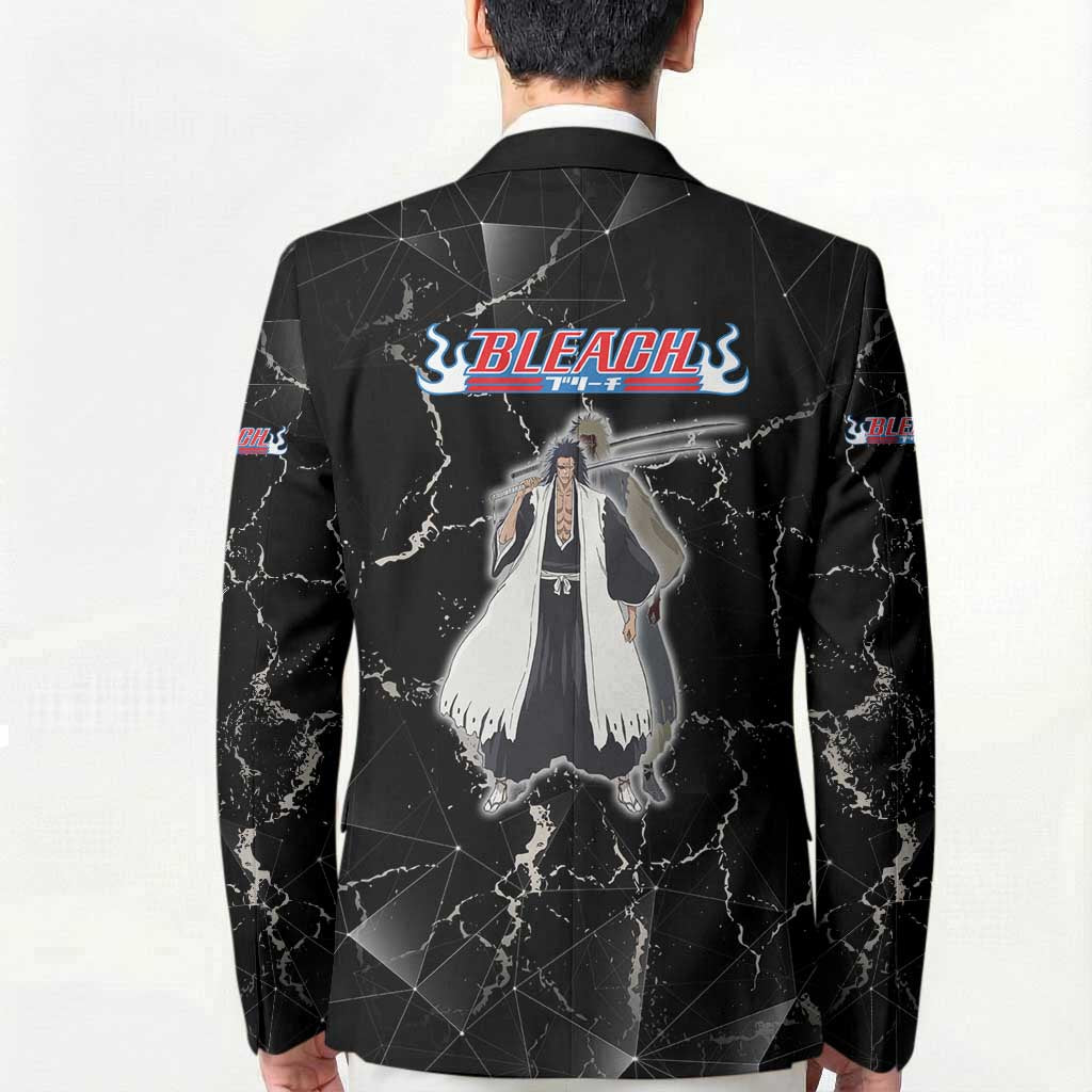 Zaraki Kenpachi Bleach Blazer Dark Marble Anime Shatter Style