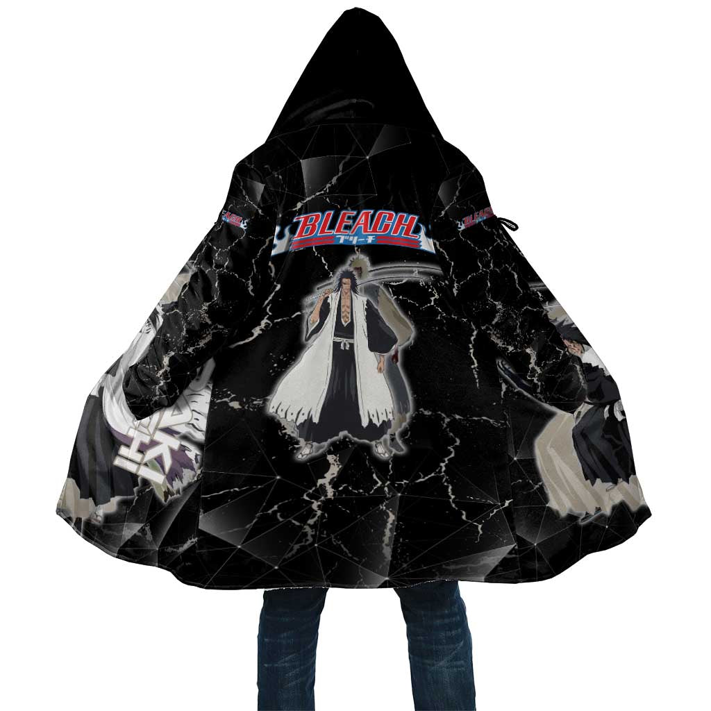 Zaraki Kenpachi Bleach Cloak Dark Marble Anime Shatter Style