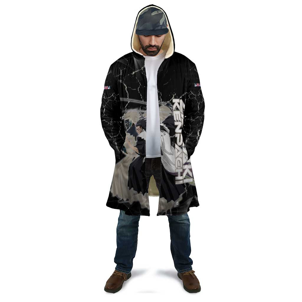 Zaraki Kenpachi Bleach Cloak Dark Marble Anime Shatter Style