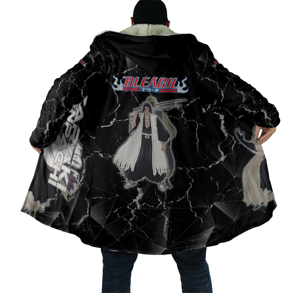 Zaraki Kenpachi Bleach Cloak Dark Marble Anime Shatter Style