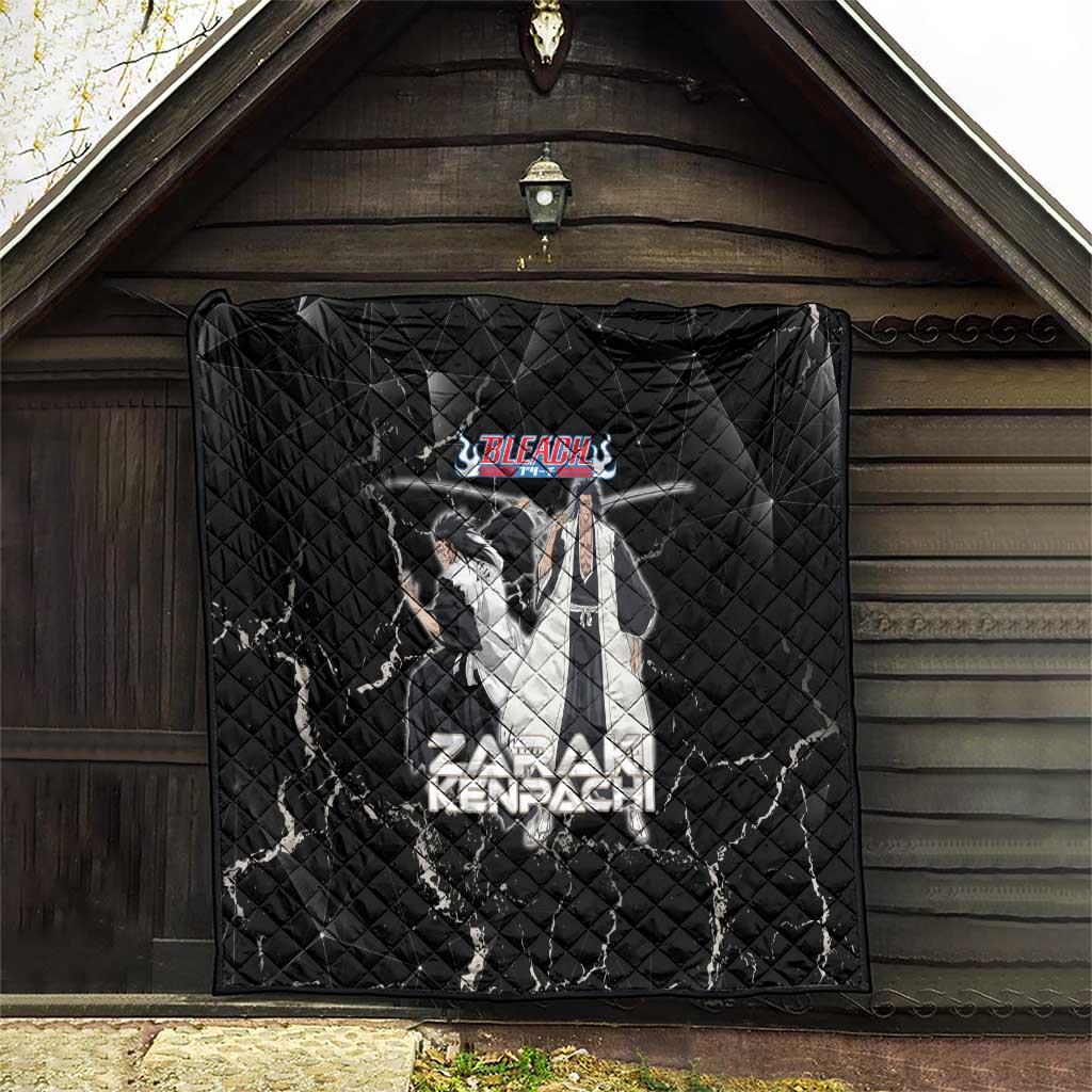Zaraki Kenpachi Bleach Quilt Dark Marble Anime Shatter Style