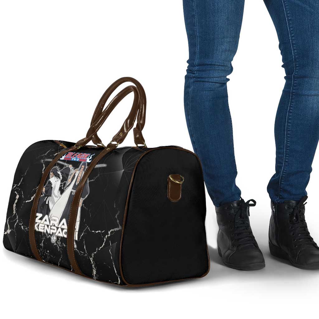 Zaraki Kenpachi Bleach Travel Bag Dark Marble Anime Shatter Style