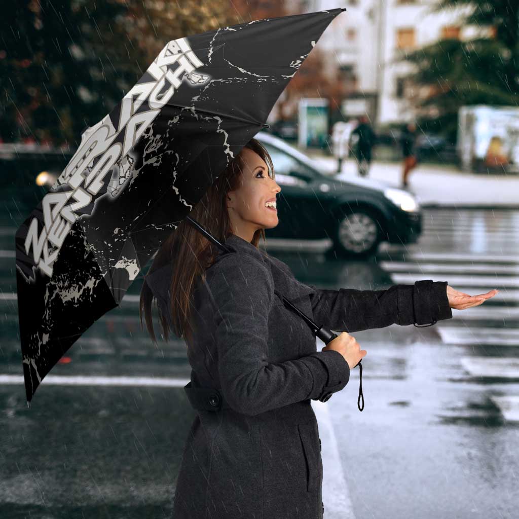 Zaraki Kenpachi Bleach Umbrella Dark Marble Anime Shatter Style