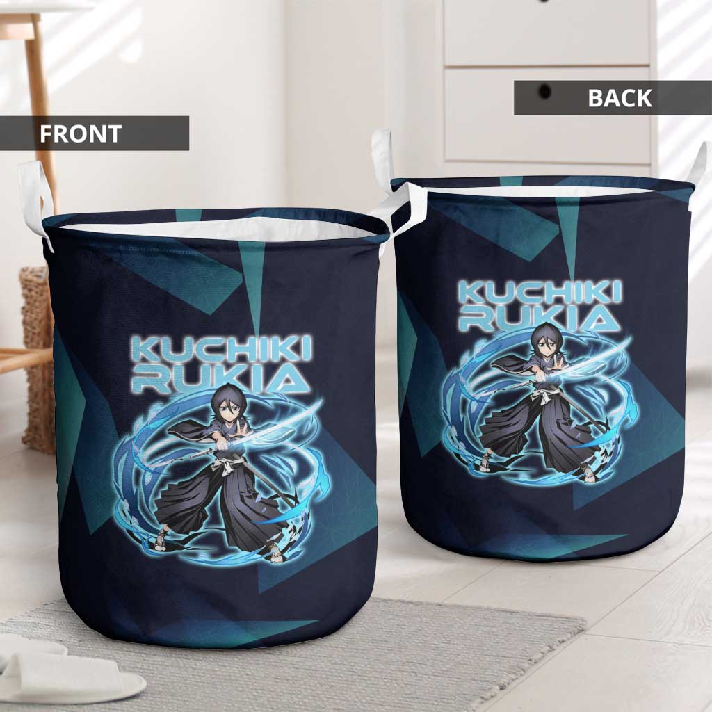 Kuchiki Rukia Bleach Laundry Basket Frost Aura Anime Energy Style