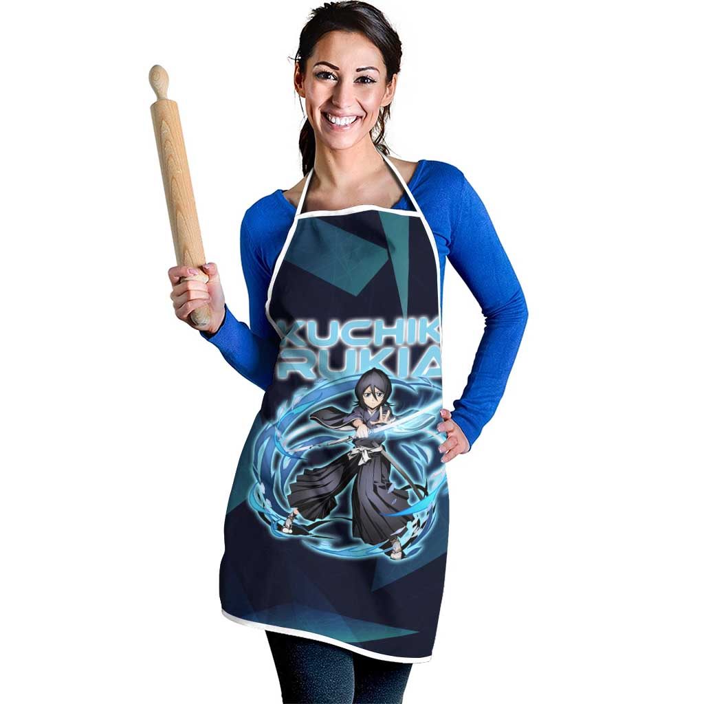 Kuchiki Rukia Bleach Apron Frost Aura Anime Energy Style