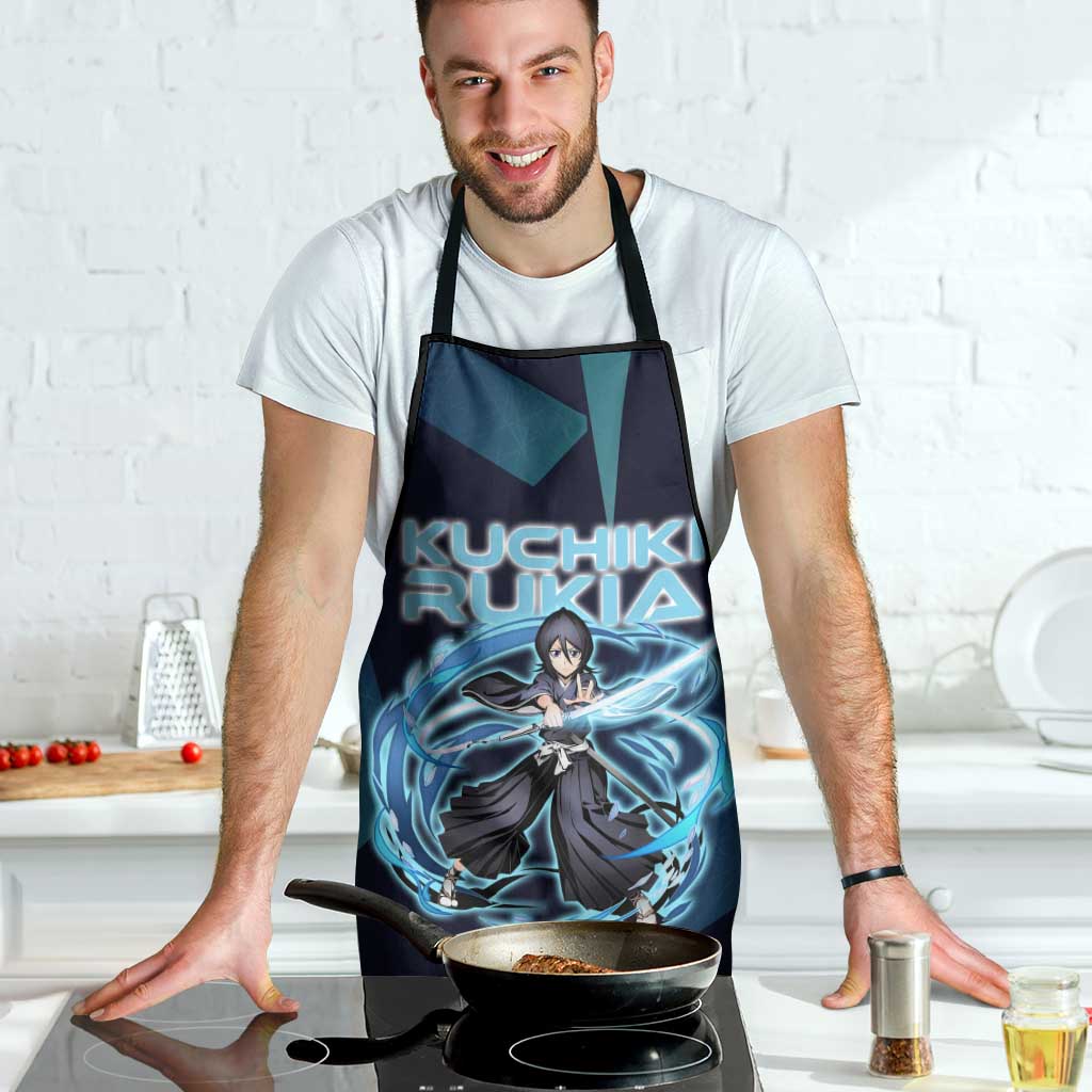 Kuchiki Rukia Bleach Apron Frost Aura Anime Energy Style