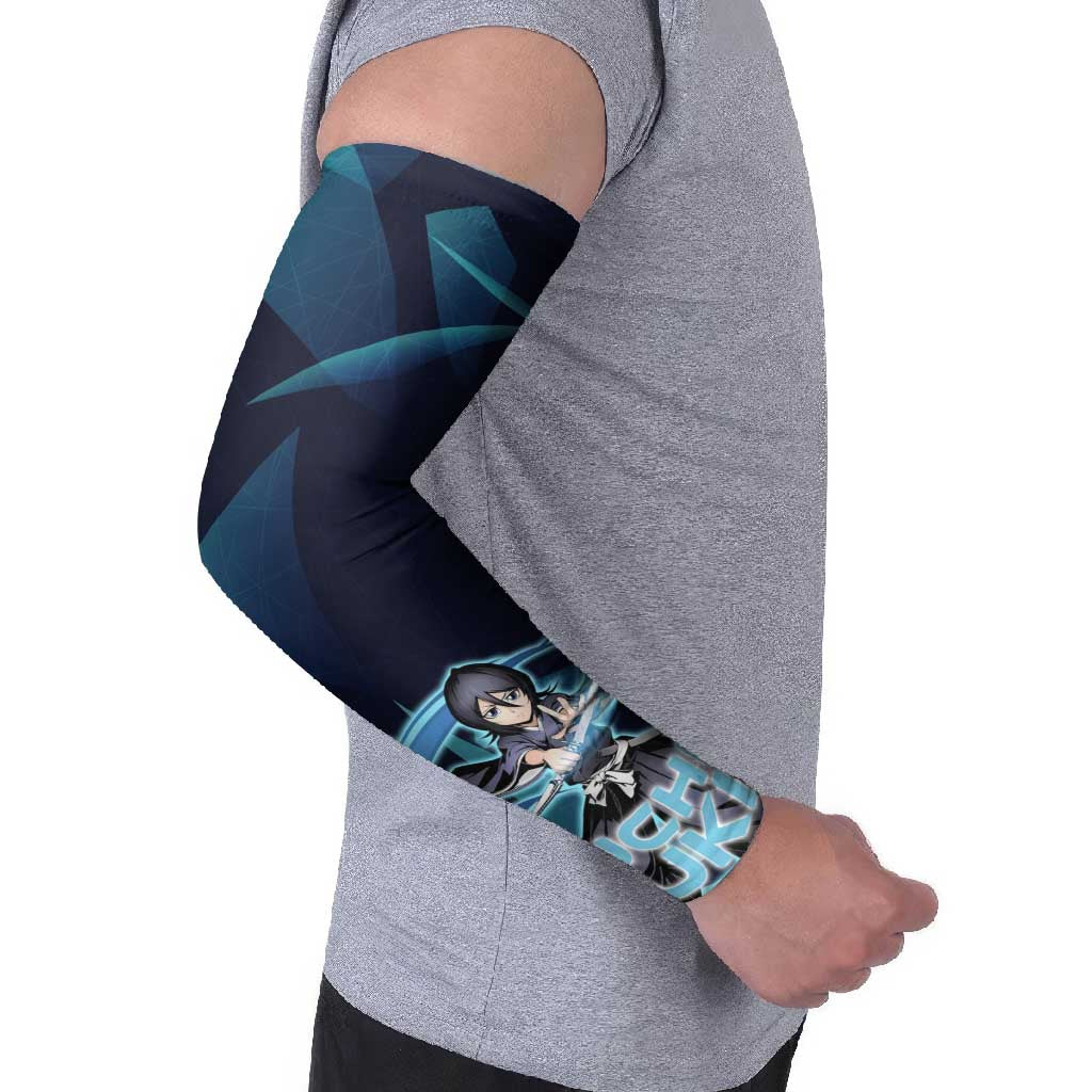 Kuchiki Rukia Bleach Arm Sleeves Frost Aura Anime Energy Style