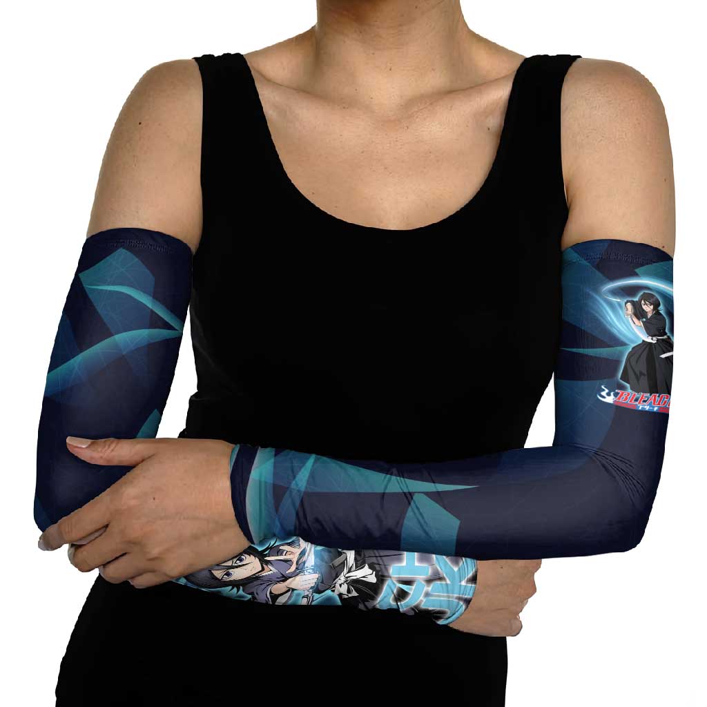 Kuchiki Rukia Bleach Arm Sleeves Frost Aura Anime Energy Style