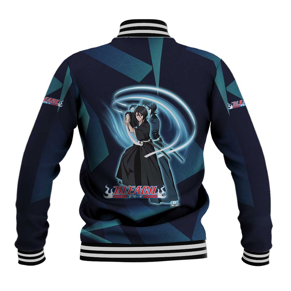 Kuchiki Rukia Bleach Baseball Jacket Frost Aura Anime Energy Style