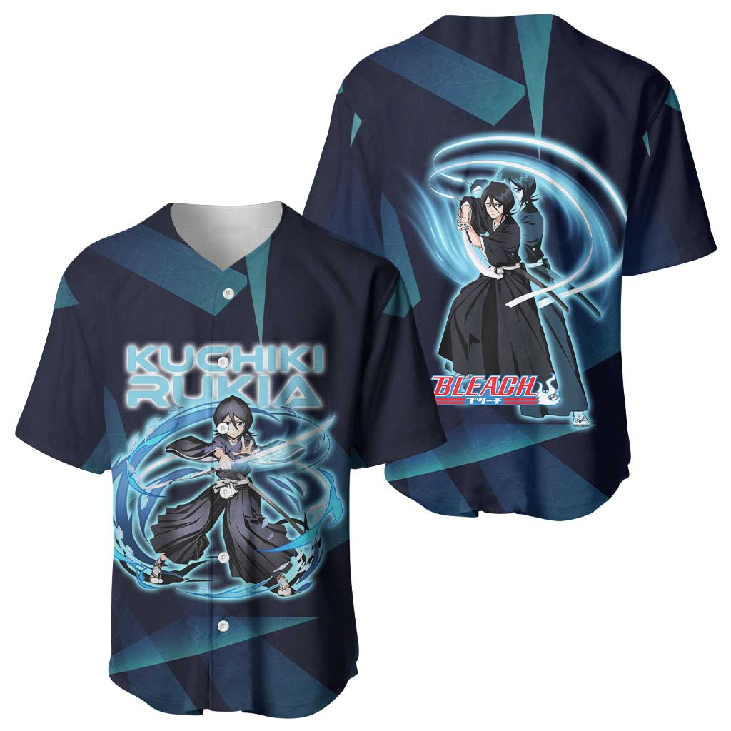 Kuchiki Rukia Bleach Baseball Jersey Frost Aura Anime Energy Style